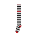 Color-Block Stripe Knee-High Socks