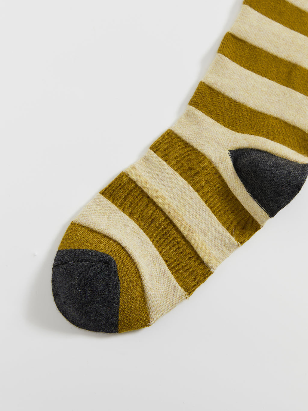 Color-Block Stripe Knee-High Socks