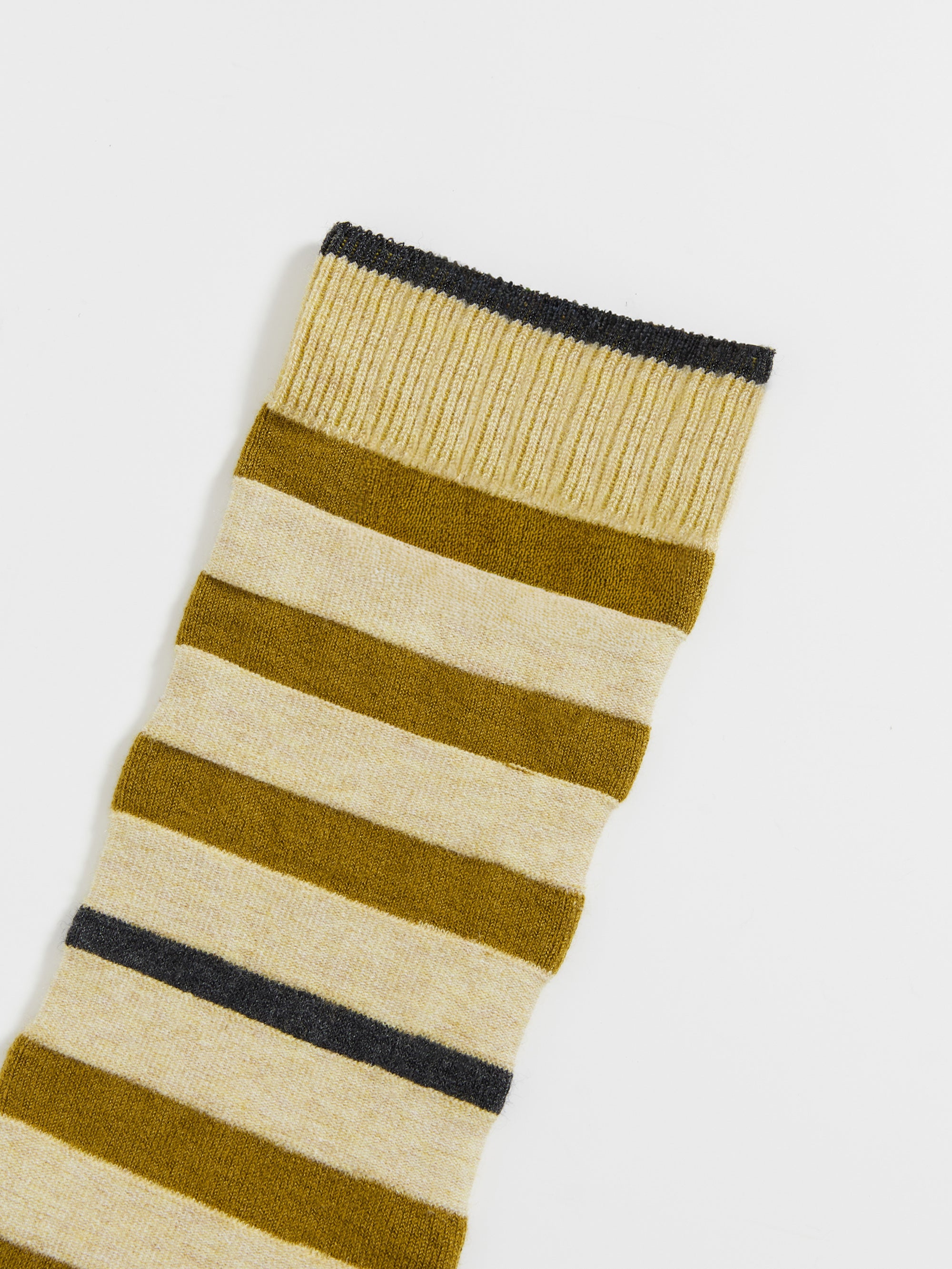 Color-Block Stripe Knee-High Socks