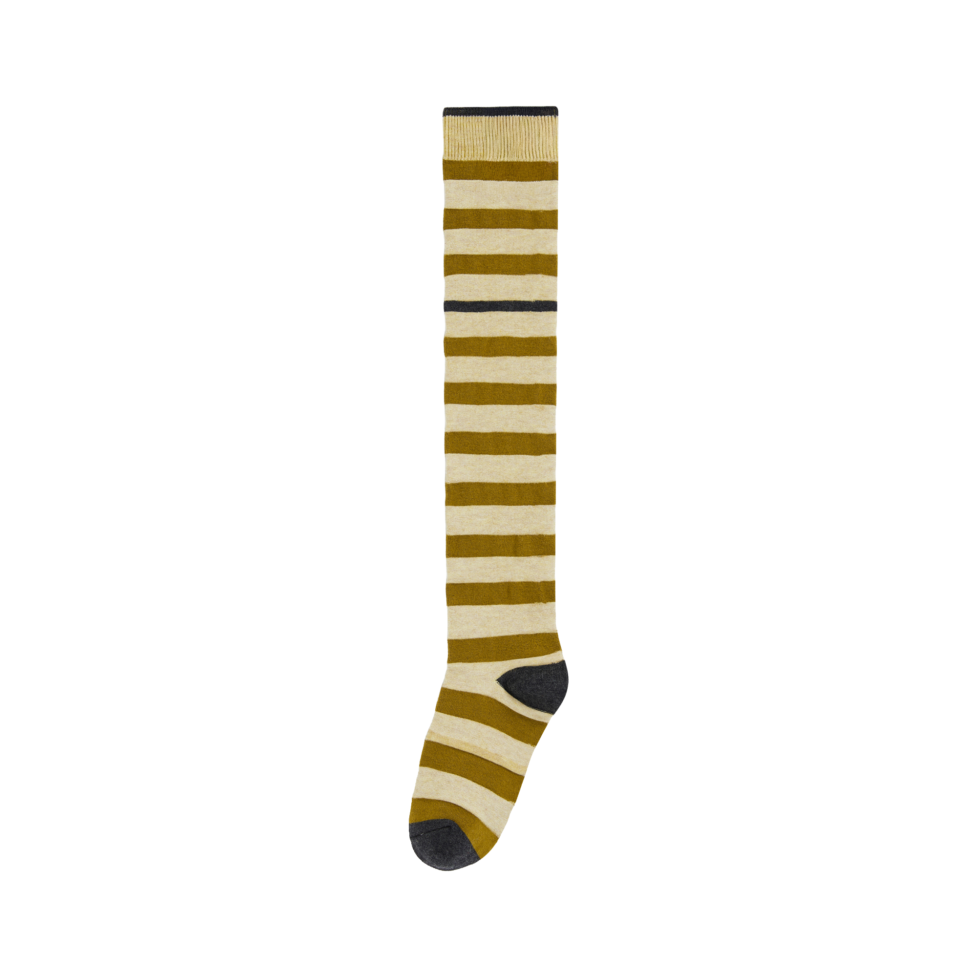 Color-Block Stripe Knee-High Socks