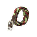 Twisted Braid Leather Belt
