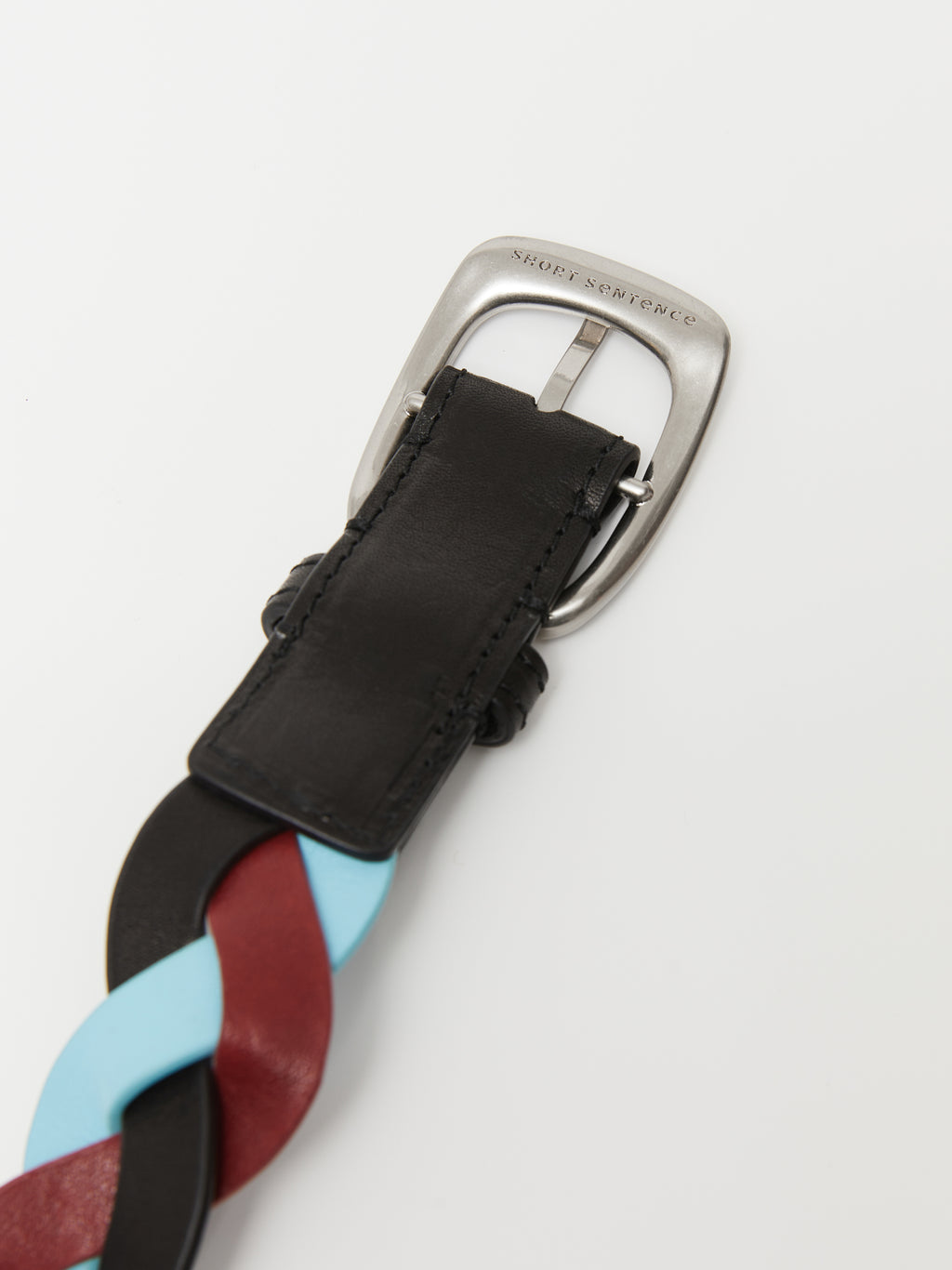 Twisted Braid Leather Belt