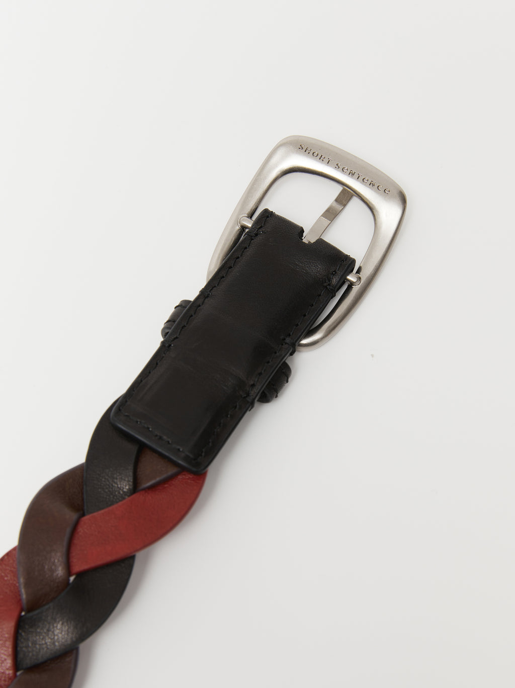 Twisted Braid Leather Belt