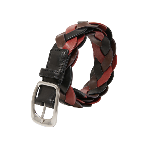 Twisted Braid Leather Belt