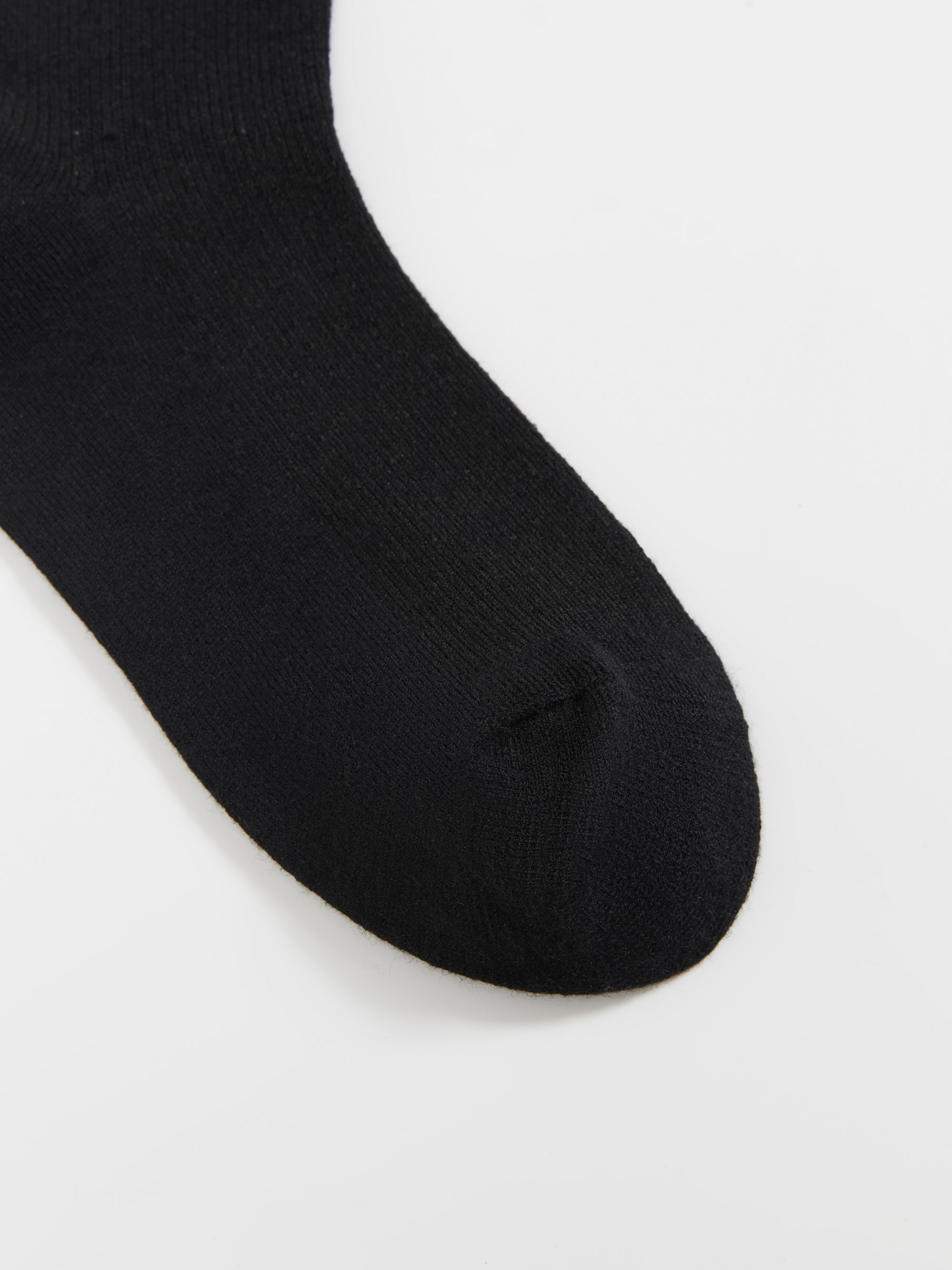 Contrast Cuff Crew Socks