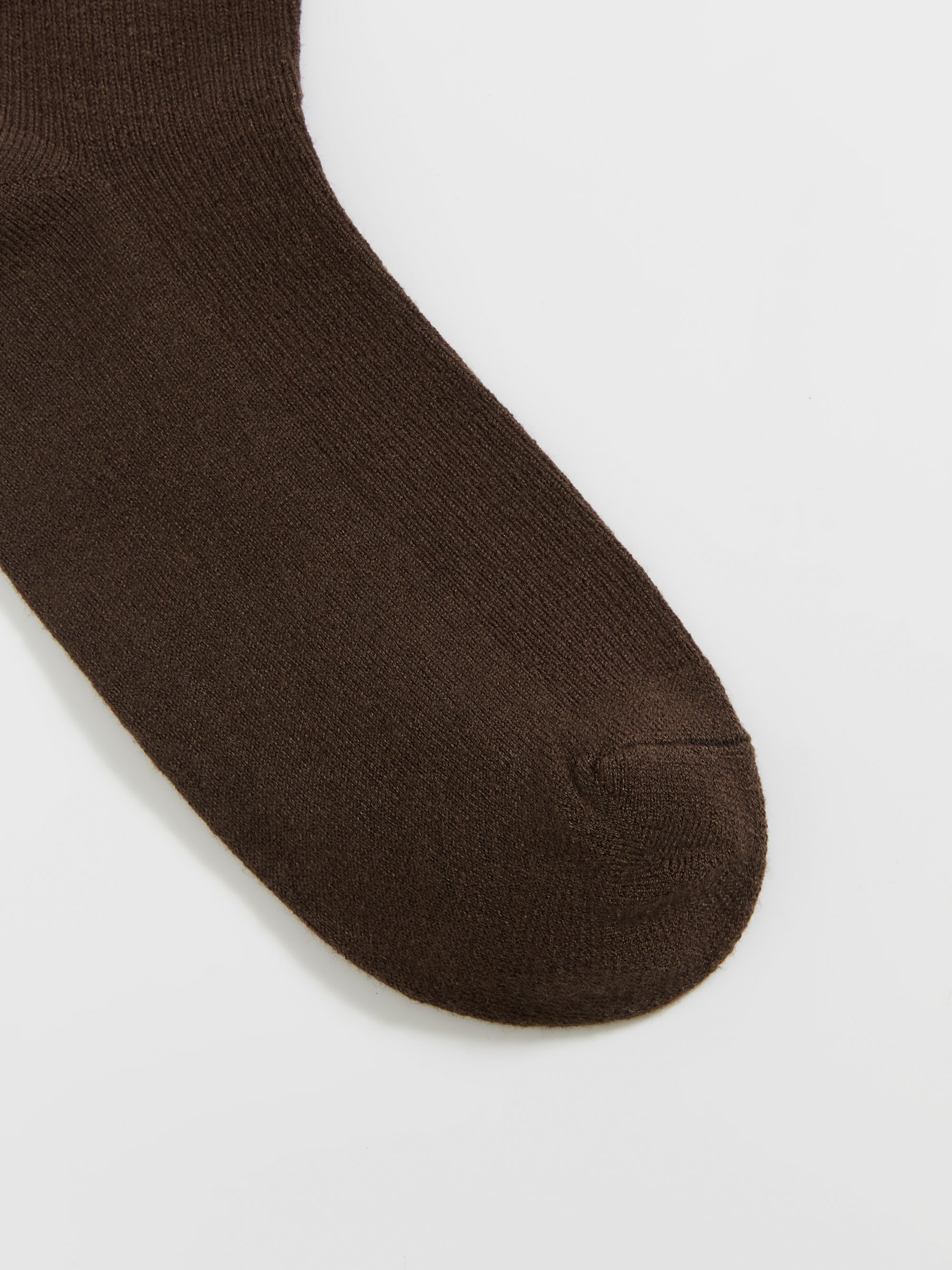Contrast Cuff Crew Socks