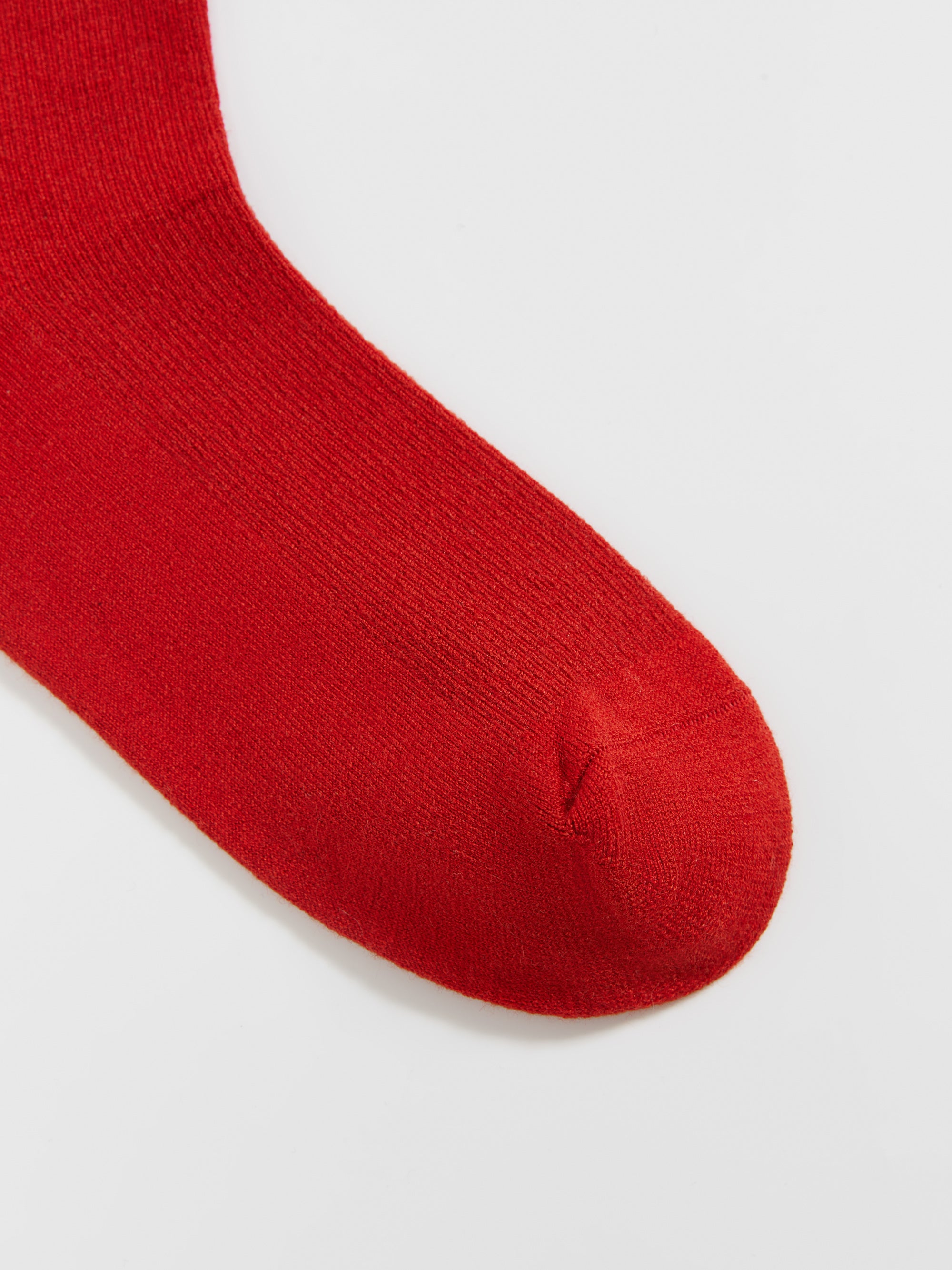 Contrast Cuff Crew Socks