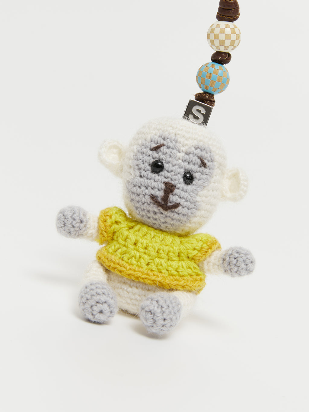 Little Monkey Crochet Pendant