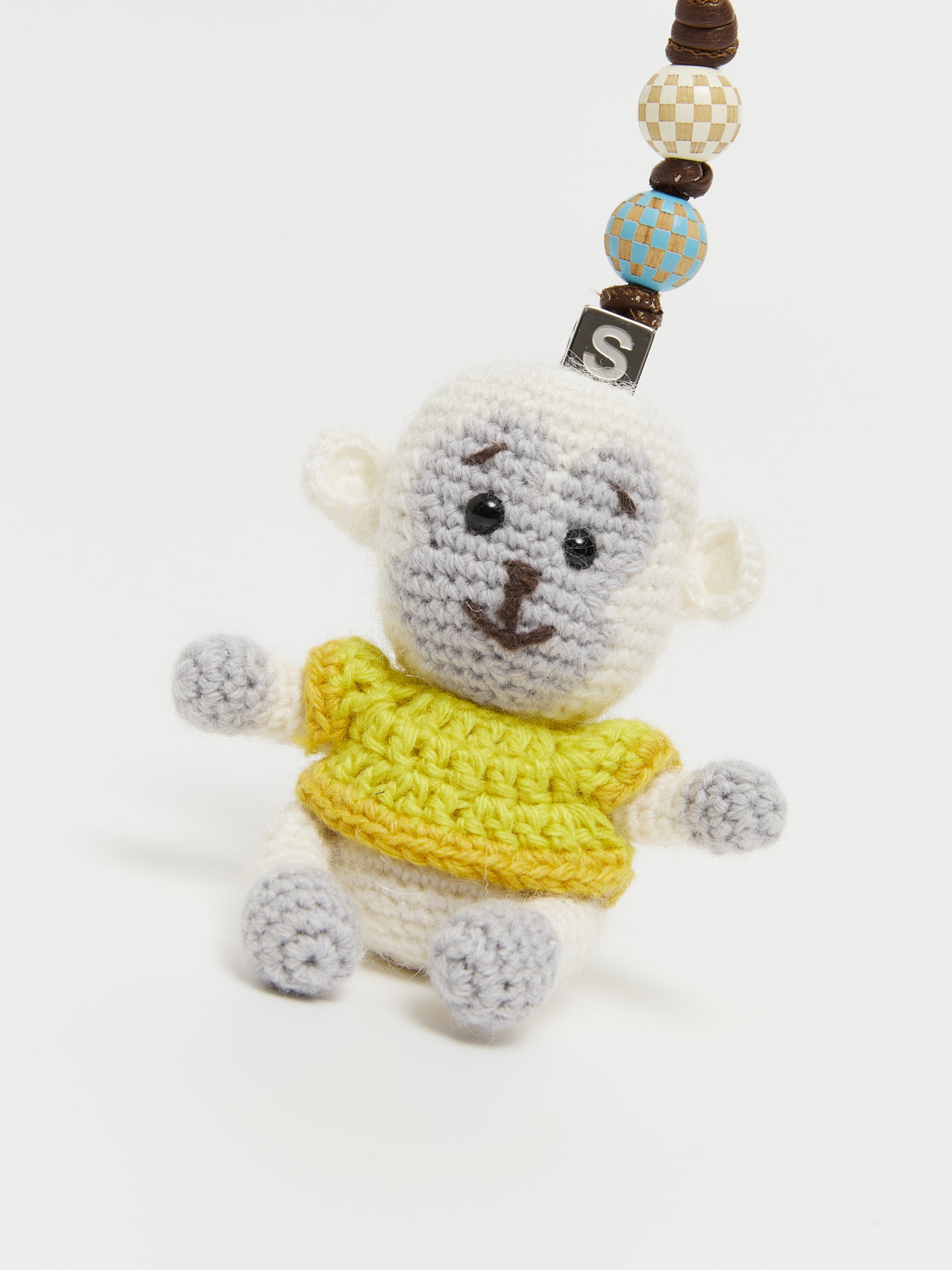 Little Monkey Crochet Pendant