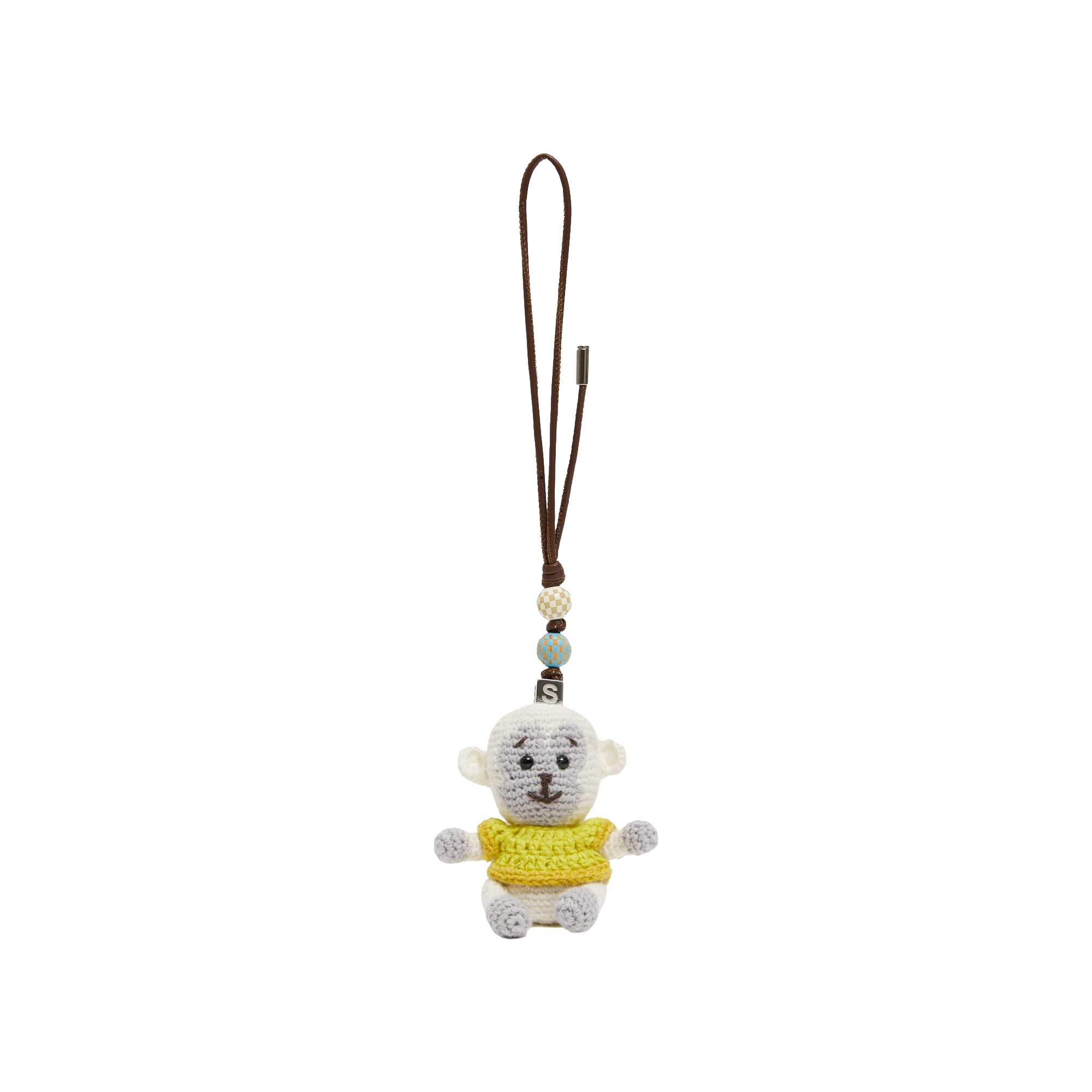 Little Monkey Crochet Pendant