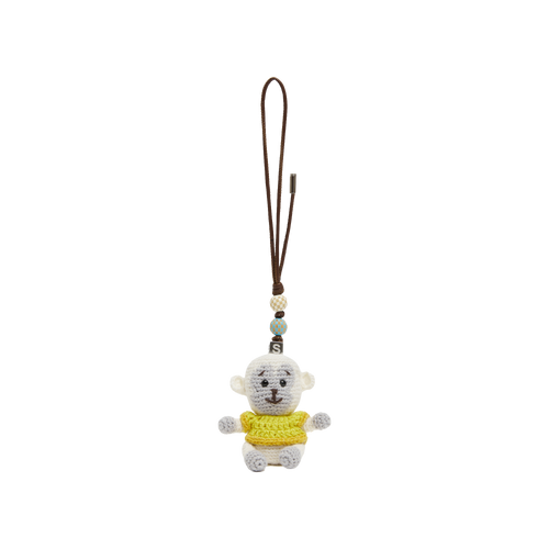 Little Monkey Crochet Pendant