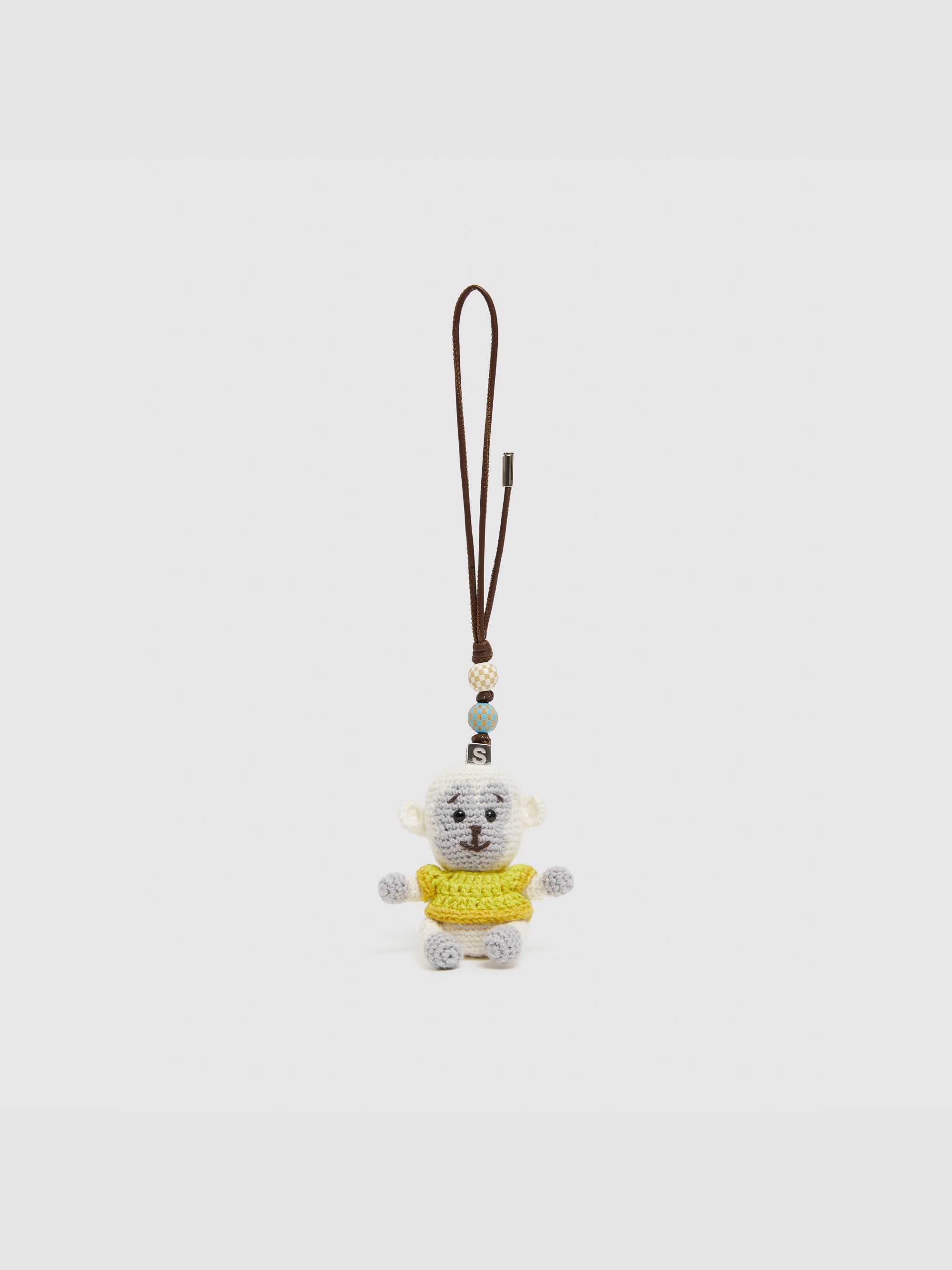 Little Monkey Crochet Pendant