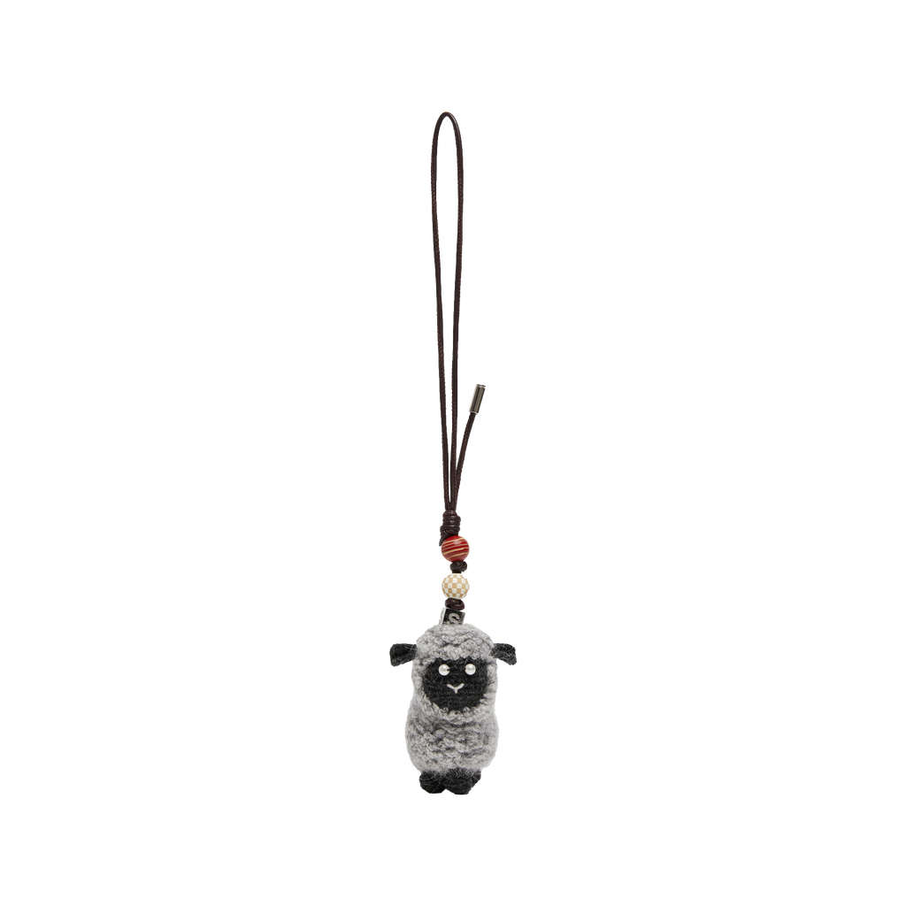 Black Sheep Crochet Pendant