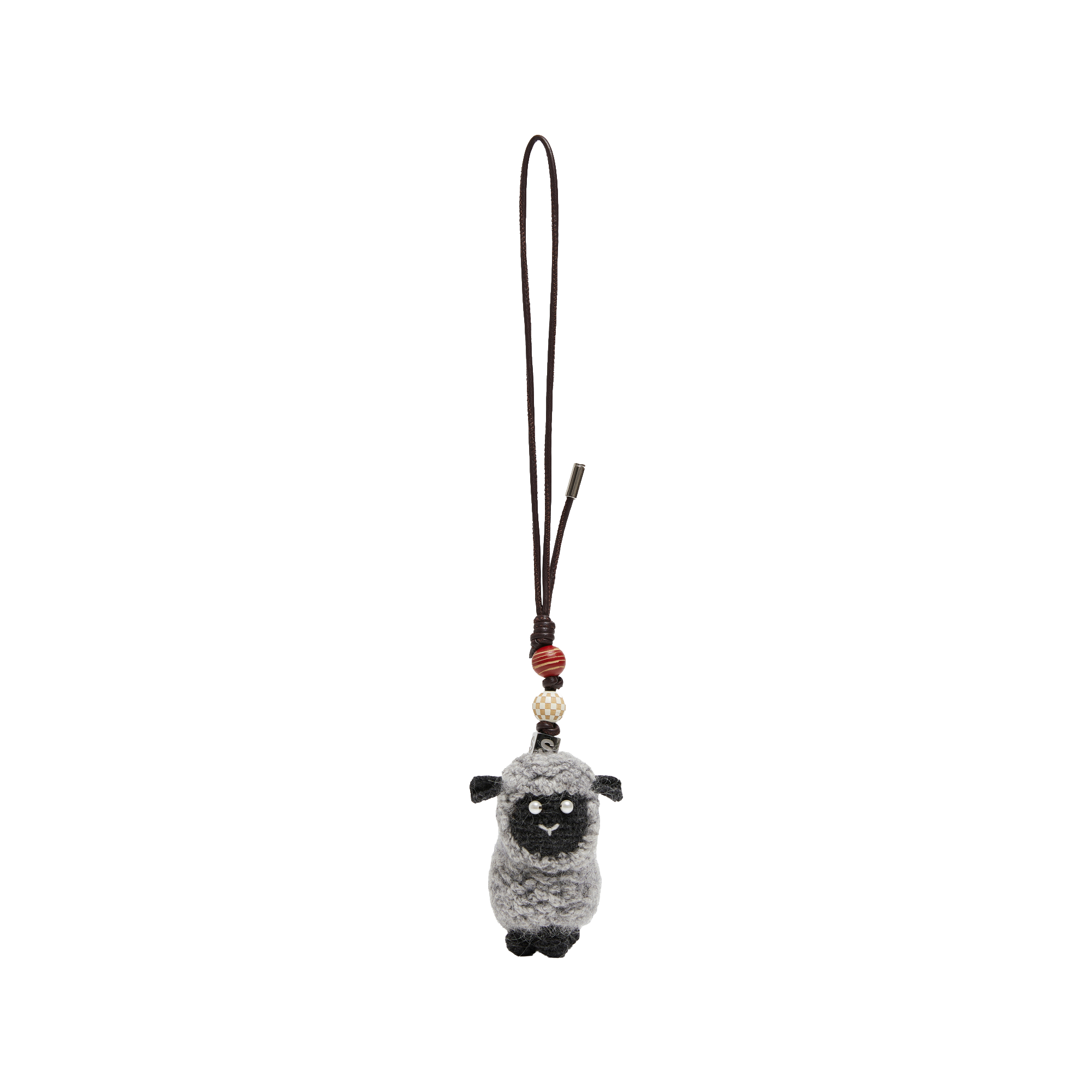 Black Sheep Crochet Pendant