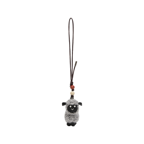 Black Sheep Crochet Pendant