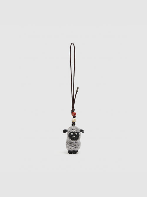 Black Sheep Crochet Pendant