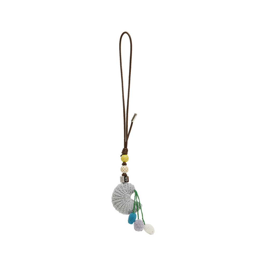 Seashell Flower Crochet Pendant