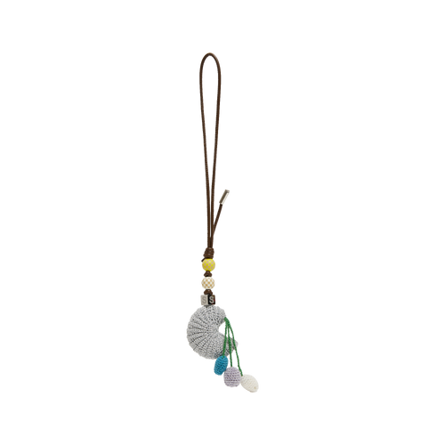 Seashell Flower Crochet Pendant