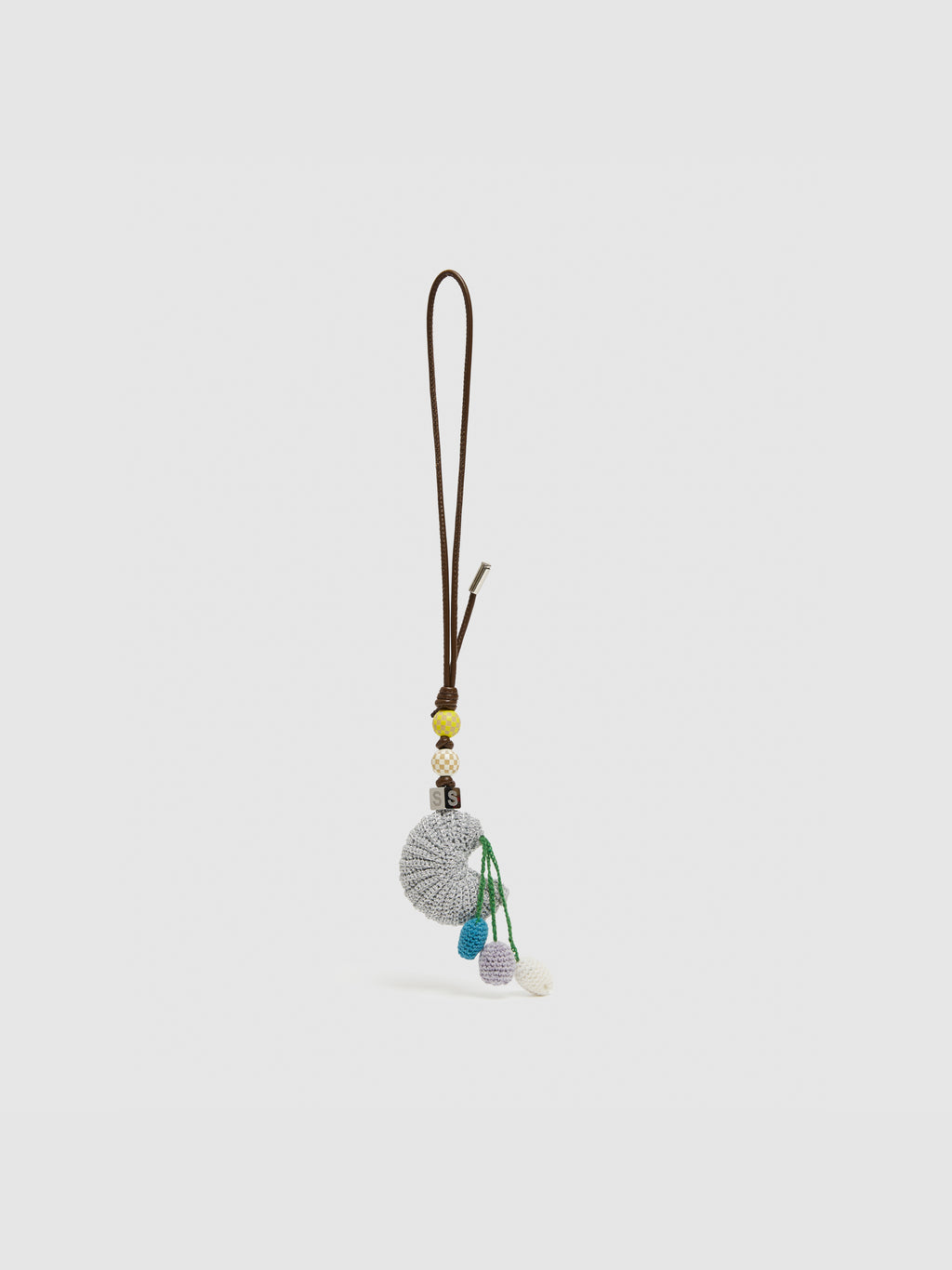 Seashell Flower Crochet Pendant