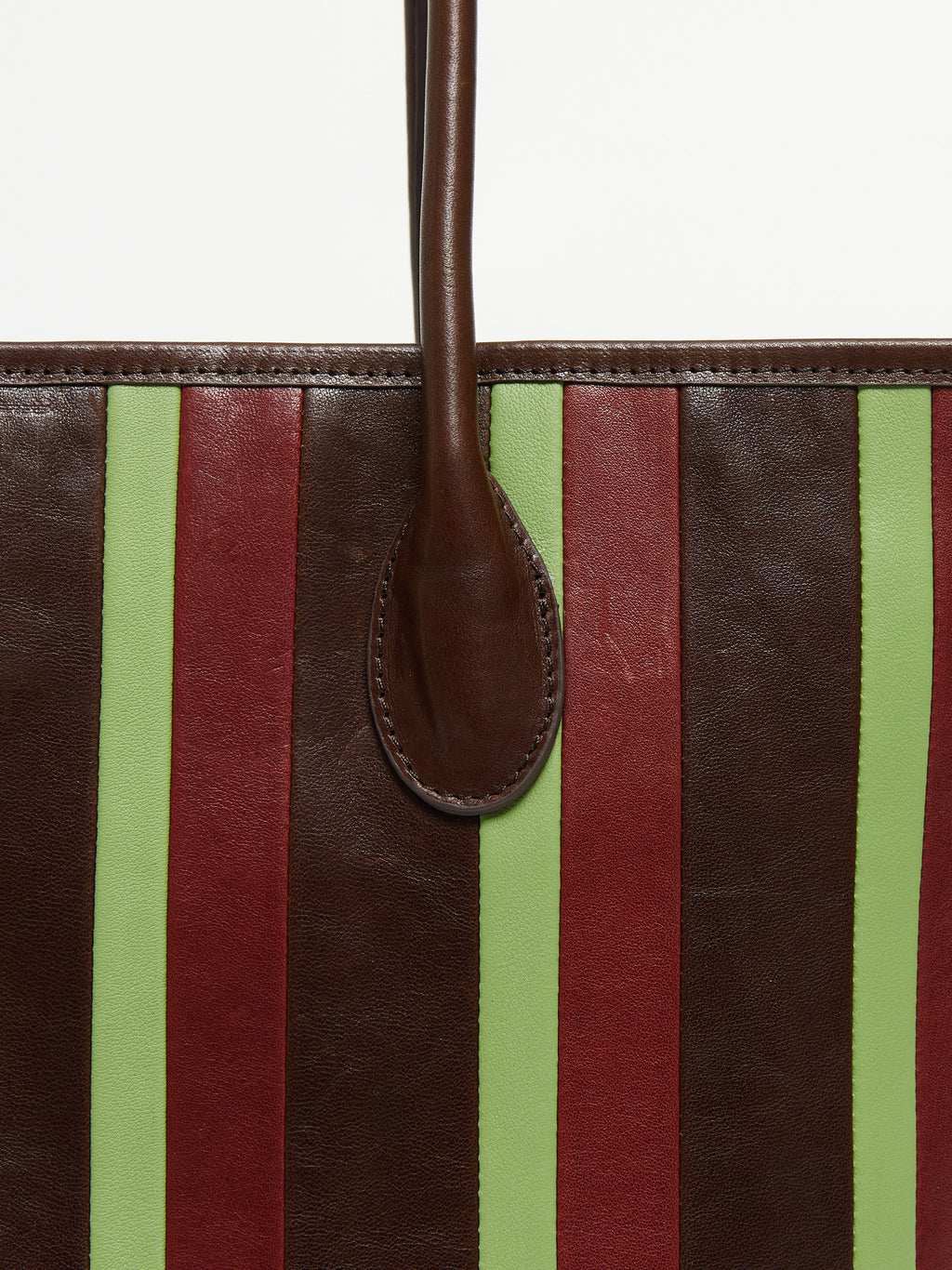 Toto Striped Color-Block Tote
