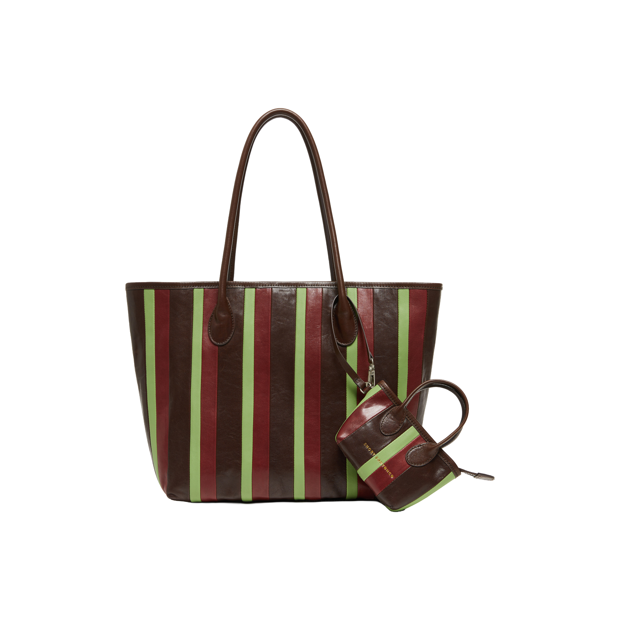 Toto Striped Color-Block Tote