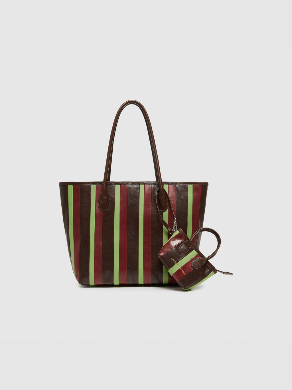 Toto Striped Color-Block Tote