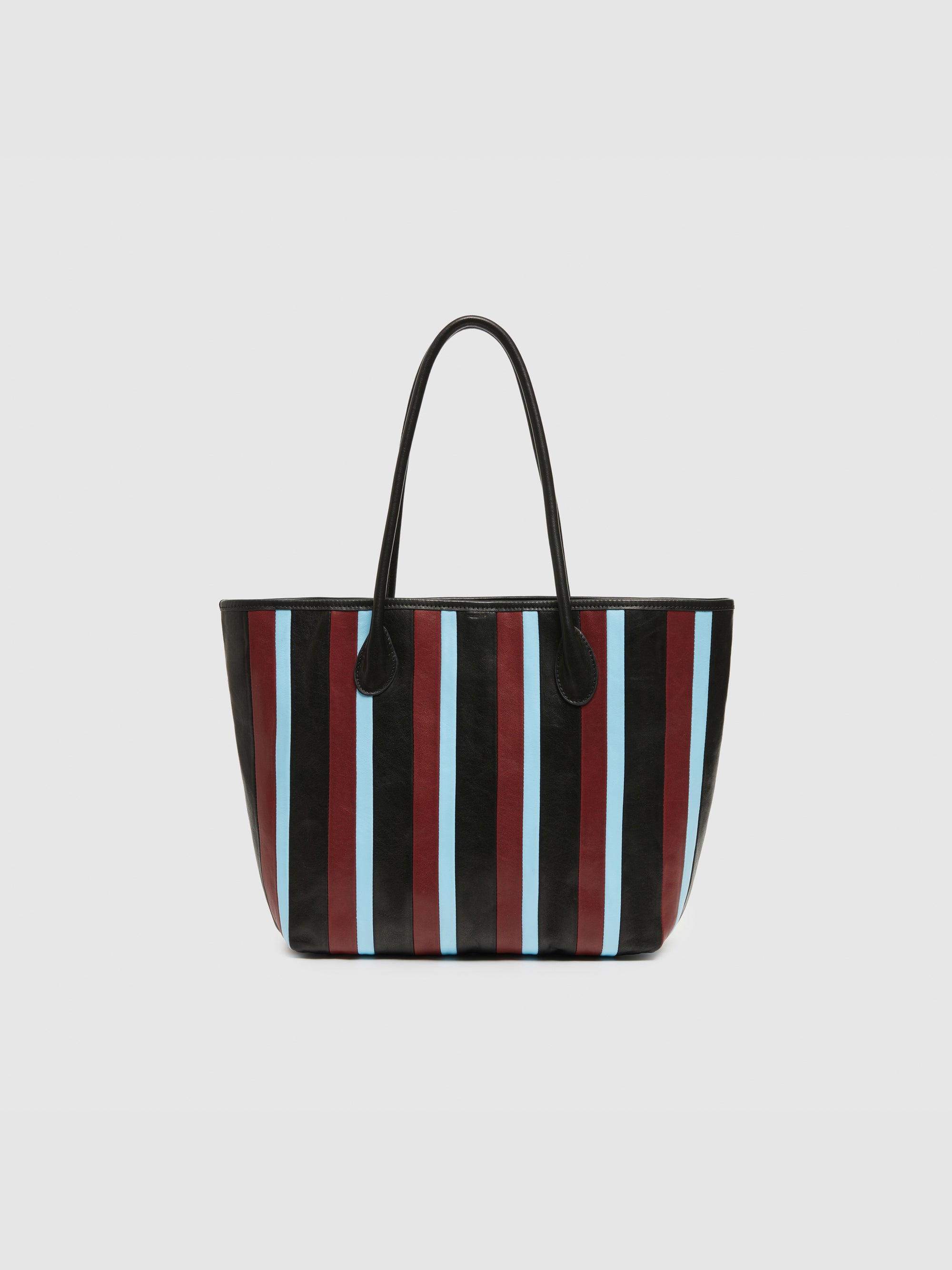 Toto Striped Color-Block Tote