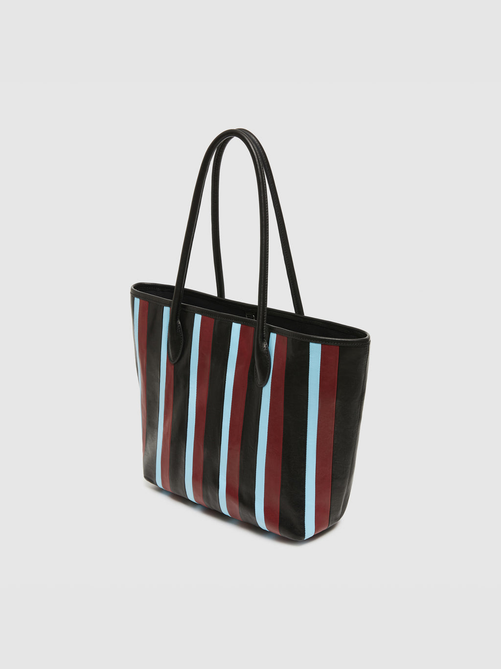 Toto Striped Color-Block Tote