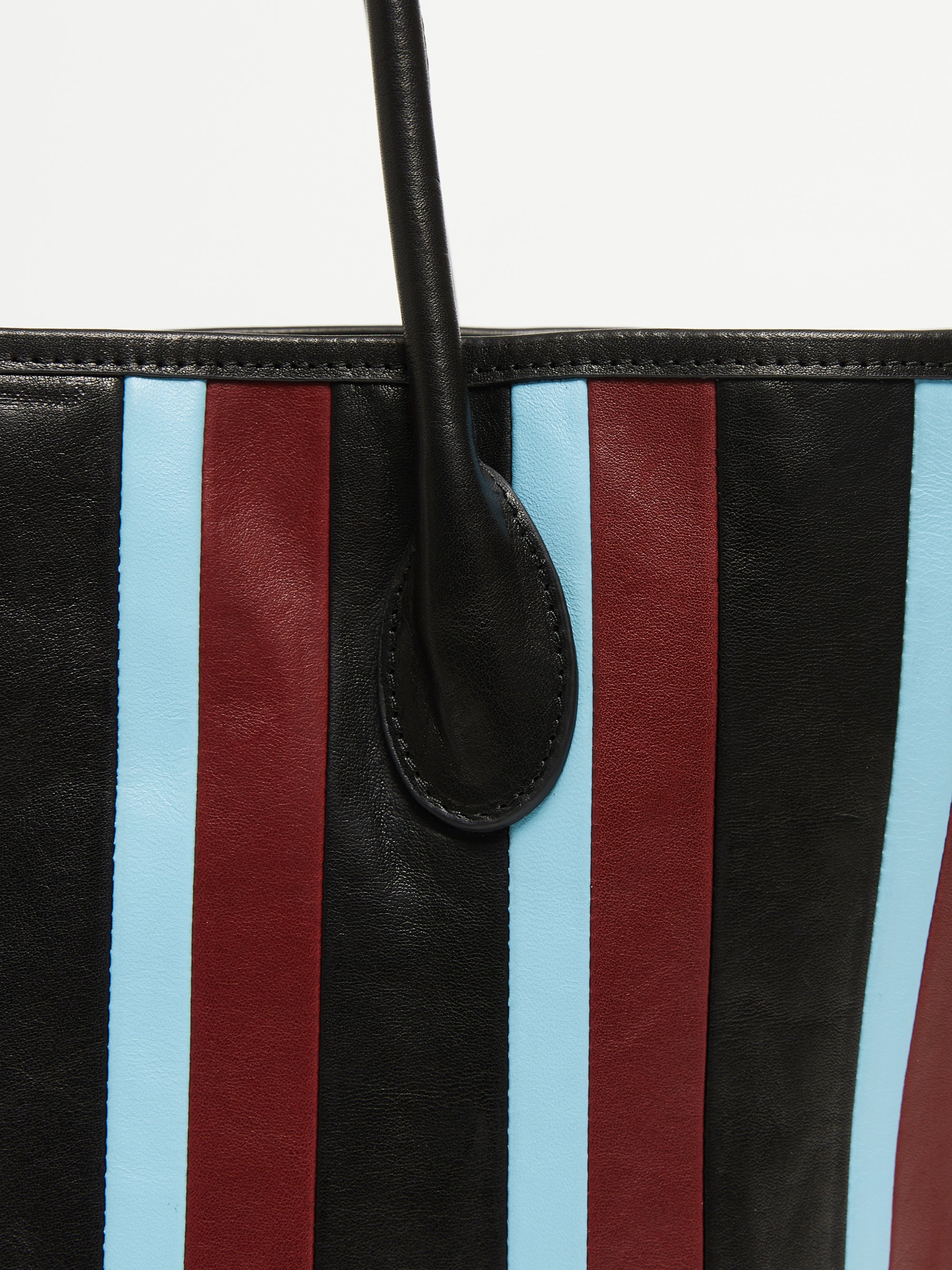 Toto Striped Color-Block Tote