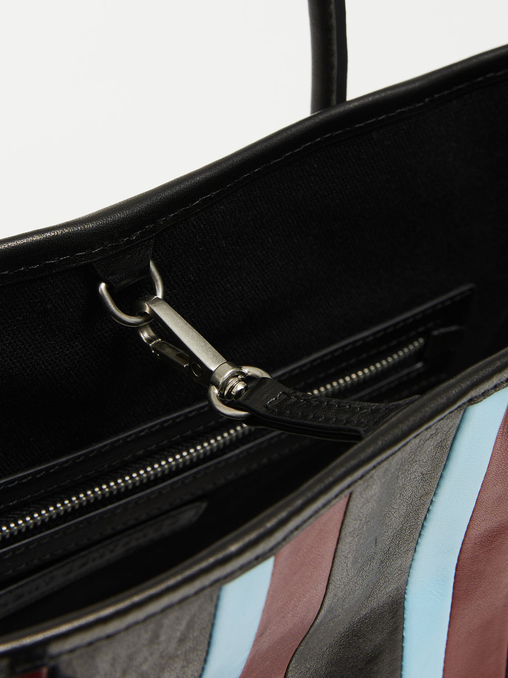 Toto Striped Color-Block Tote