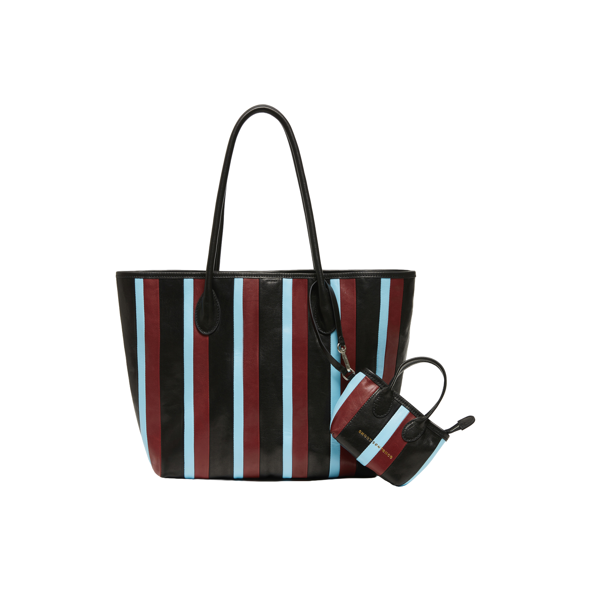 Toto Striped Color-Block Tote