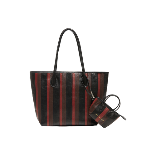 Toto Striped Color-Block Tote
