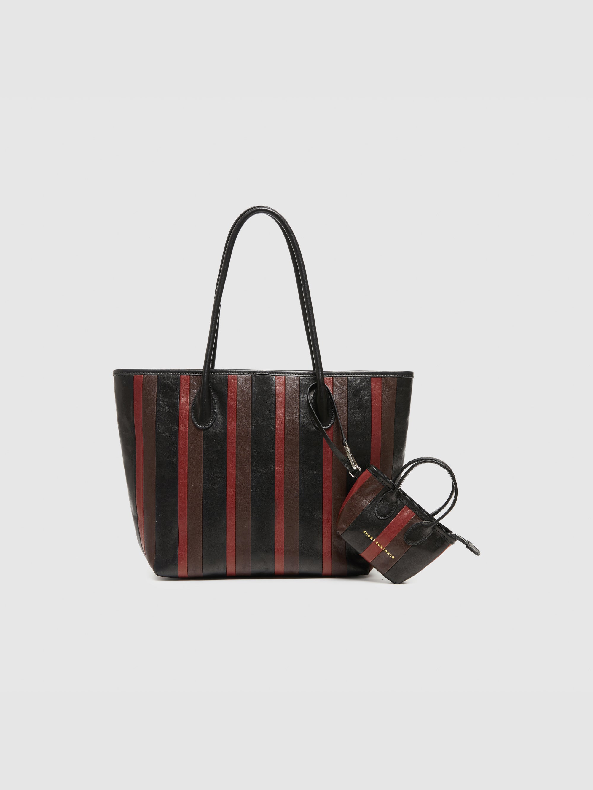 Toto Striped Color-Block Tote