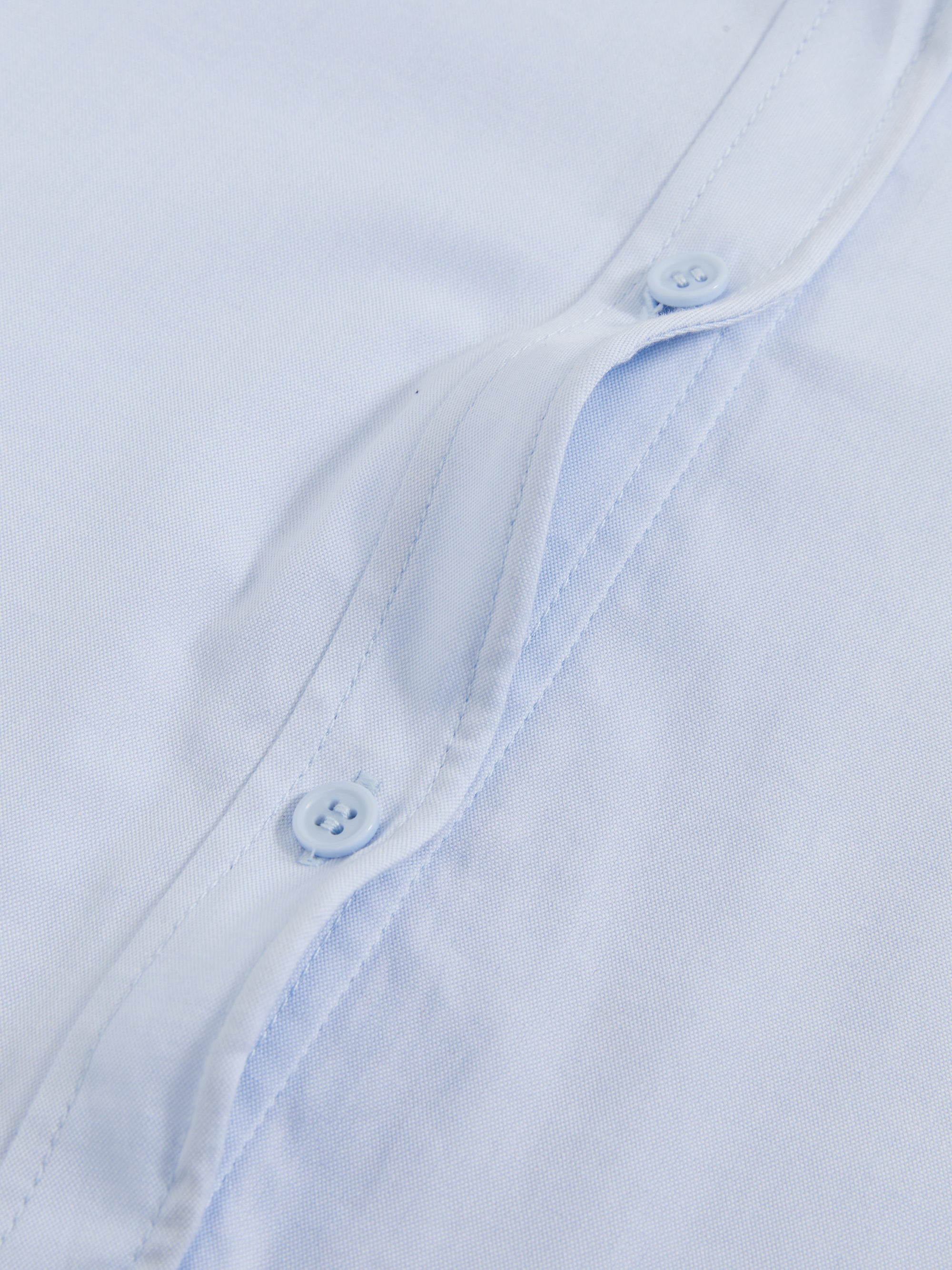 Twisted Placket Long Sleeve Shirt