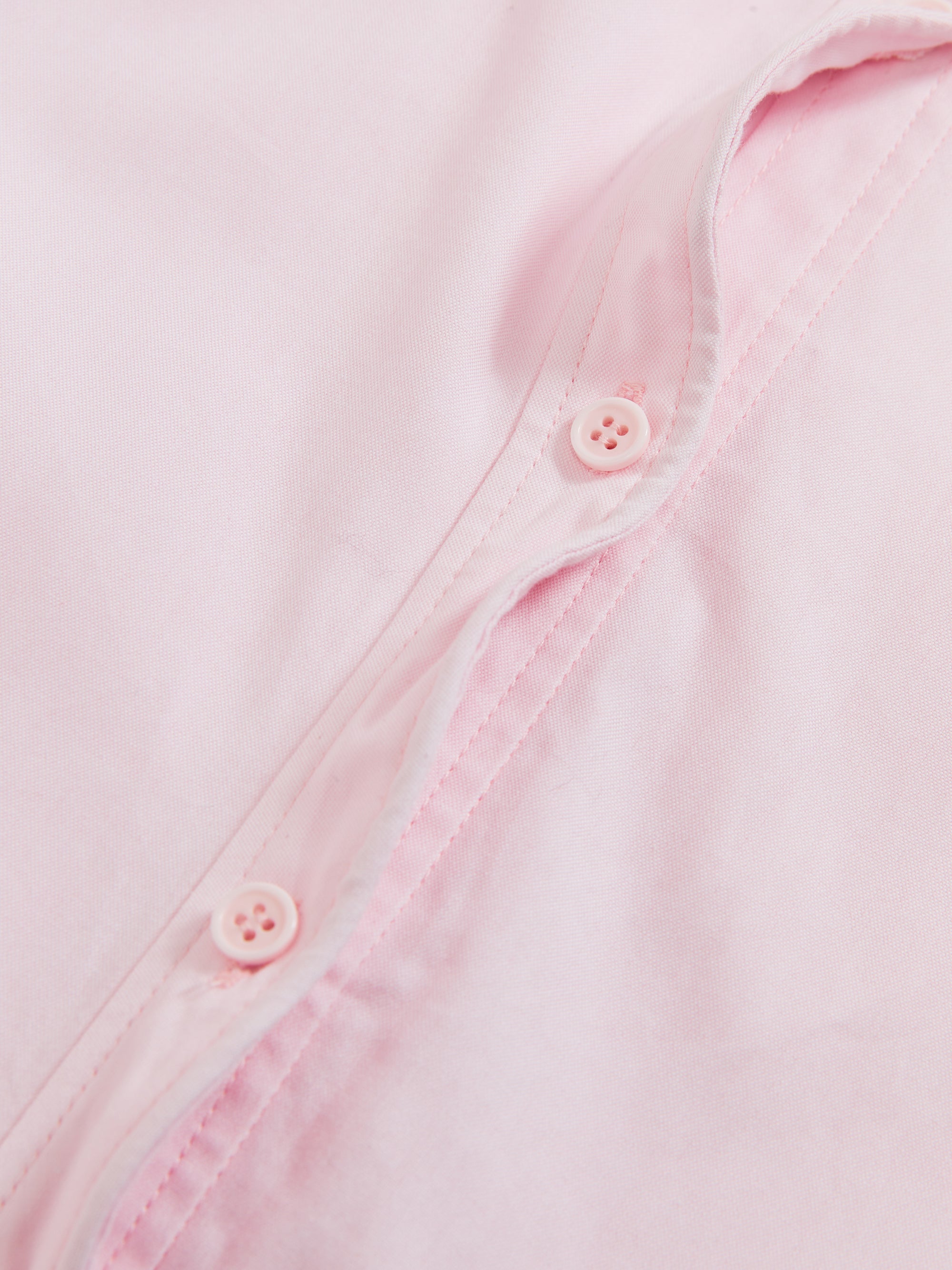 Twisted Placket Long Sleeve Shirt