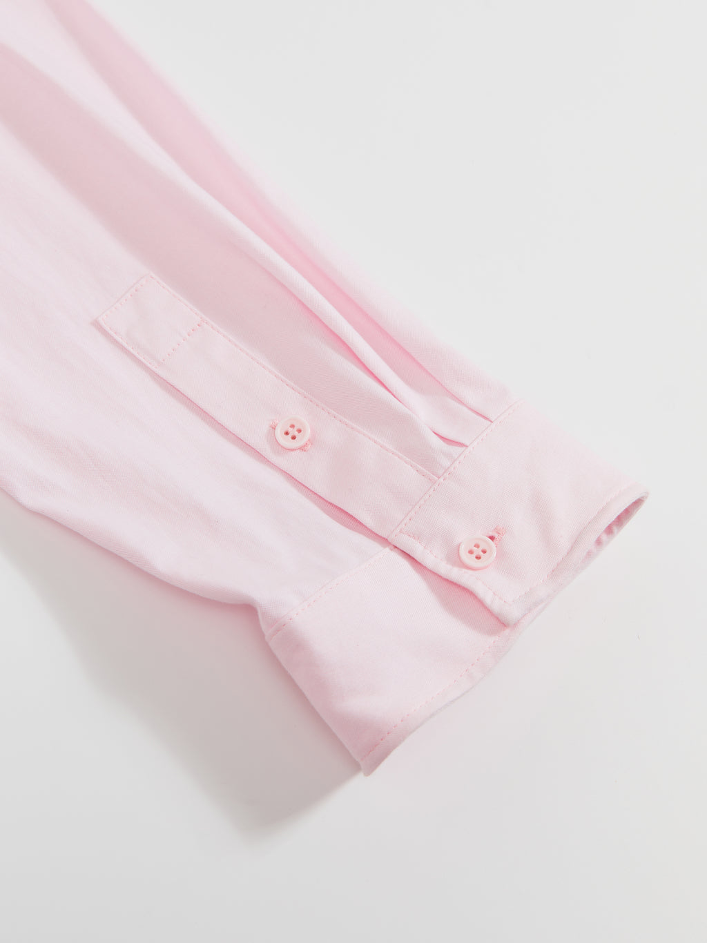 Twisted Placket Long Sleeve Shirt