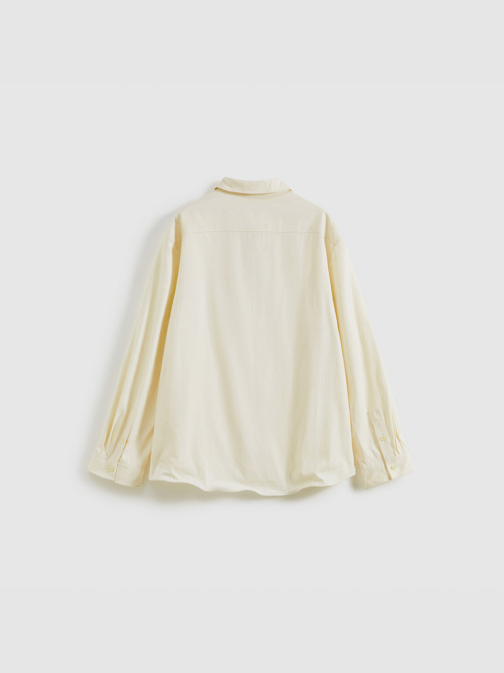 Twisted Placket Long Sleeve Shirt