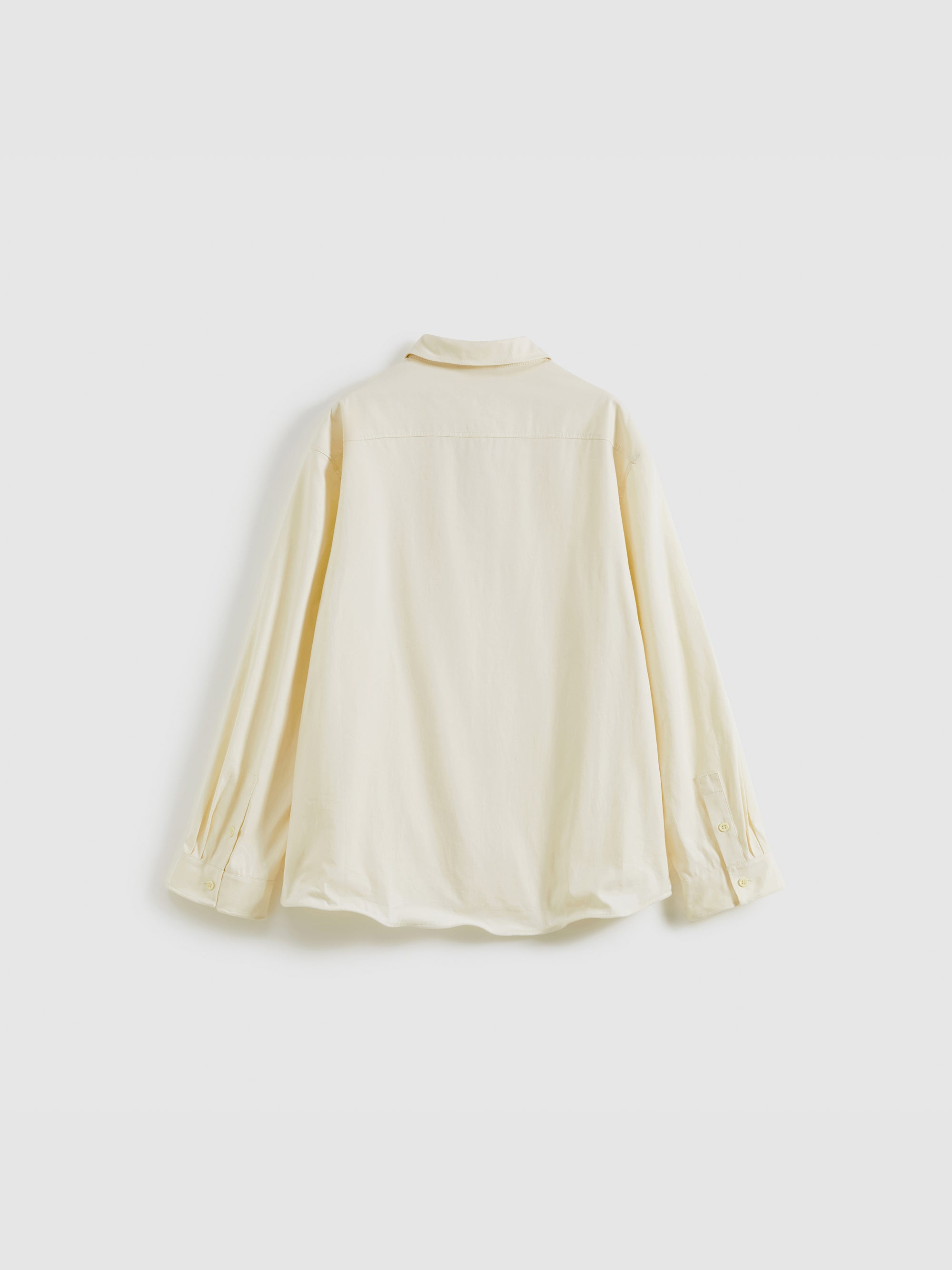 Twisted Placket Long Sleeve Shirt