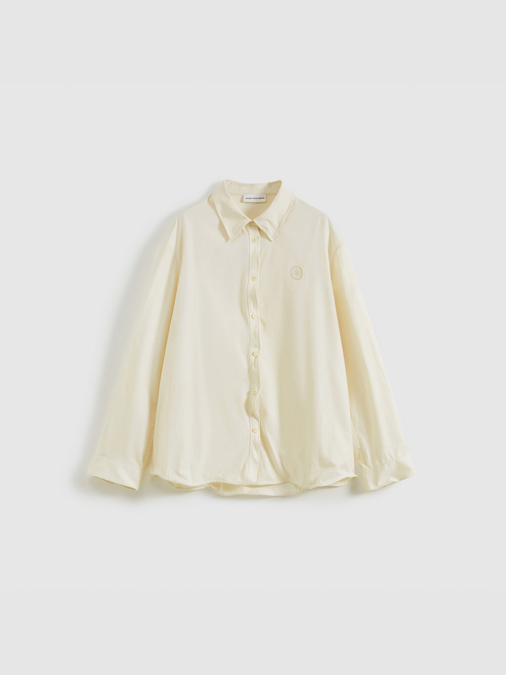 Twisted Placket Long Sleeve Shirt