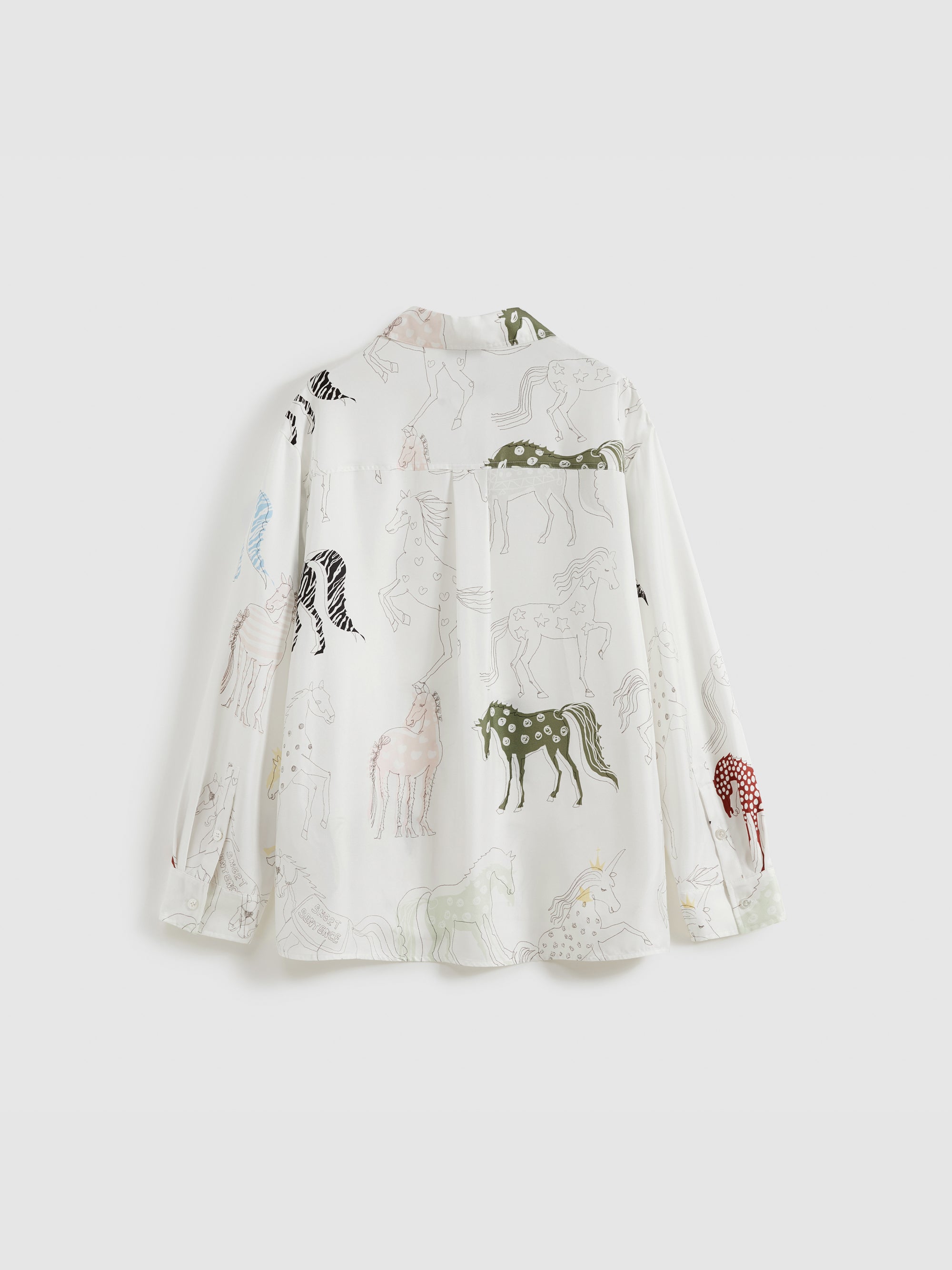 Pony Print Long-Sleeve Shirt