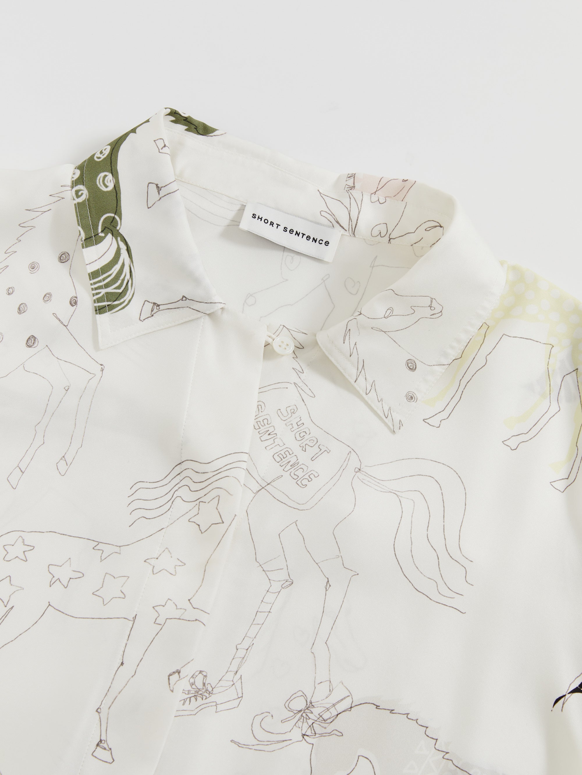Pony Print Long-Sleeve Shirt