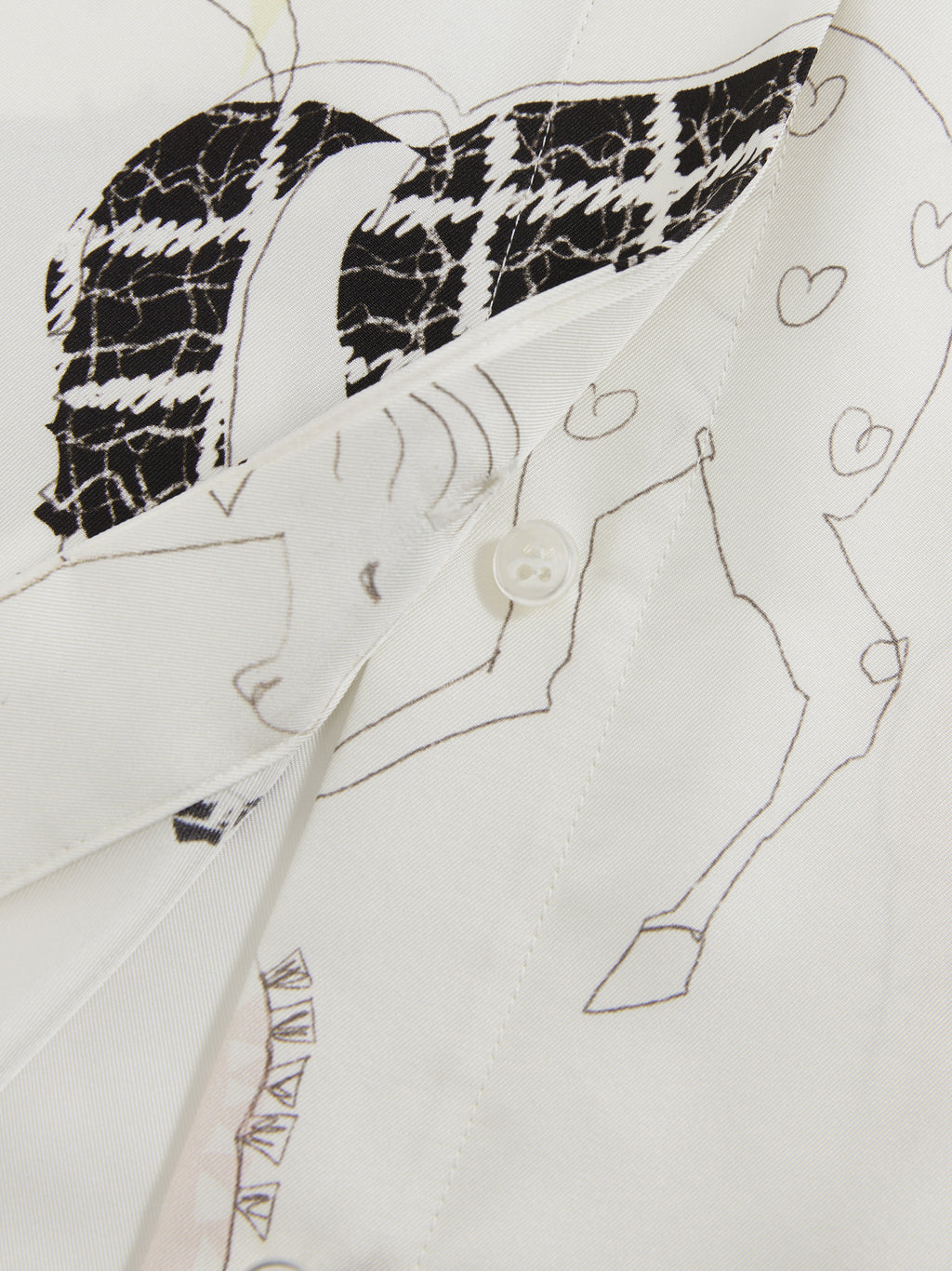 Pony Print Long-Sleeve Shirt