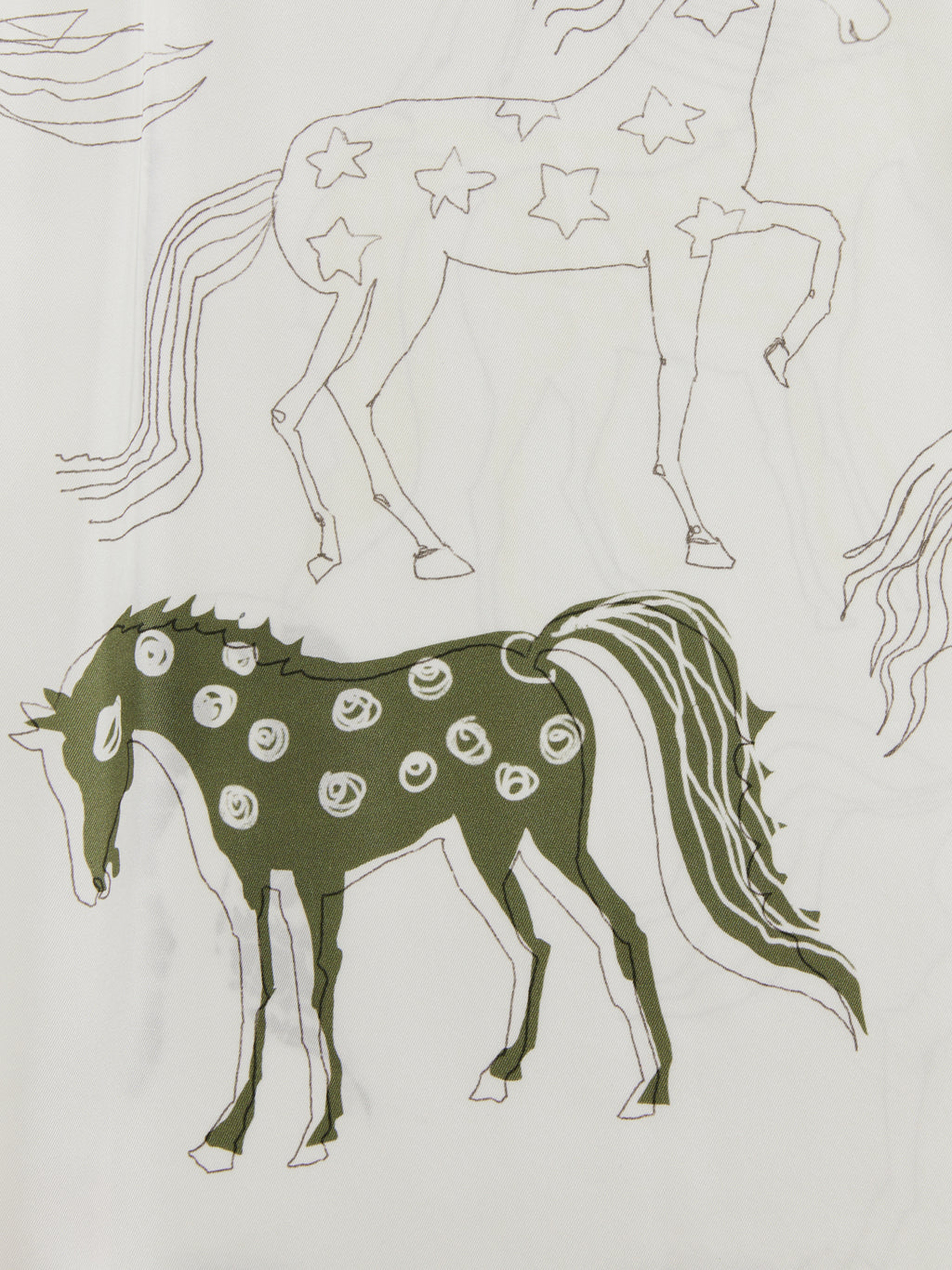Pony Print Long-Sleeve Shirt