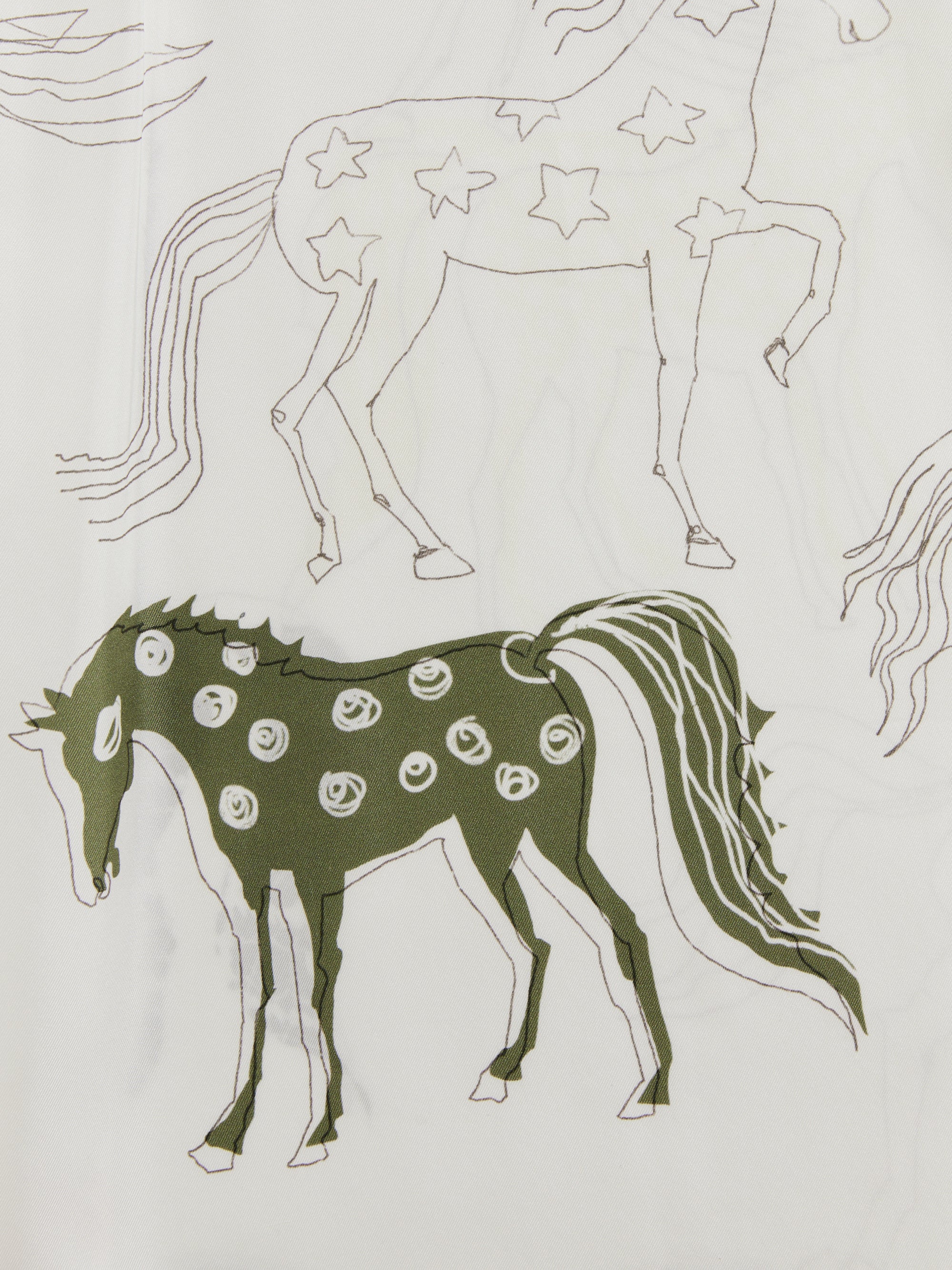 Pony Print Long-Sleeve Shirt