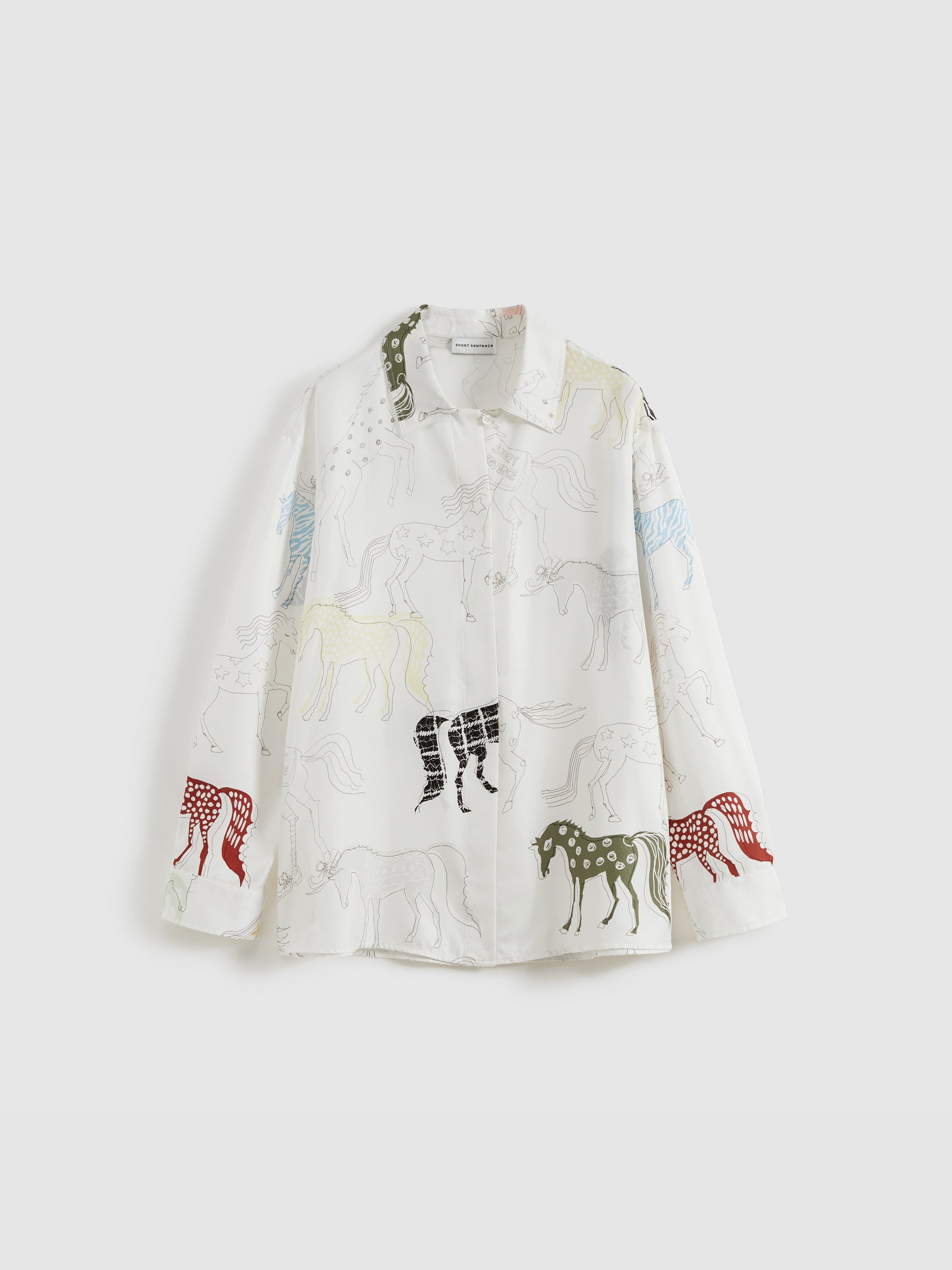 Pony Print Long-Sleeve Shirt
