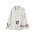 Pony Print Long-Sleeve Shirt