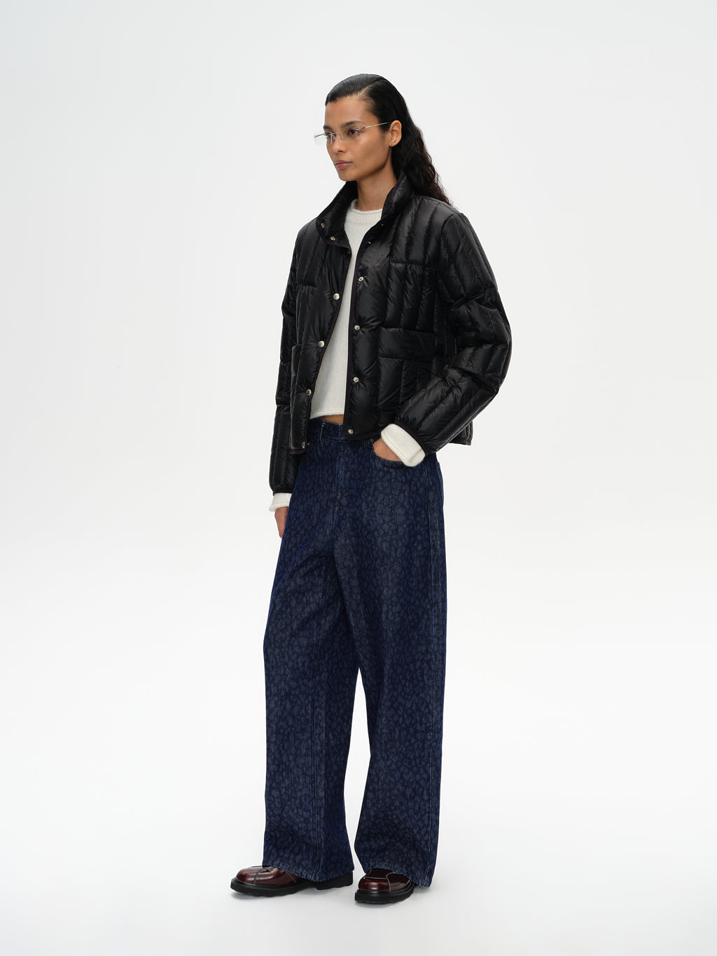 Stand Collar Short Down Jacket