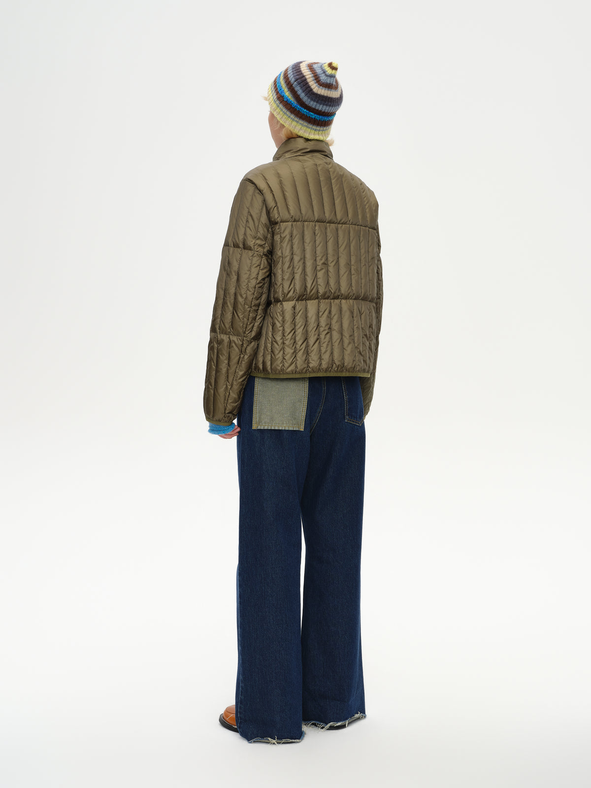 Stand Collar Short Down Jacket
