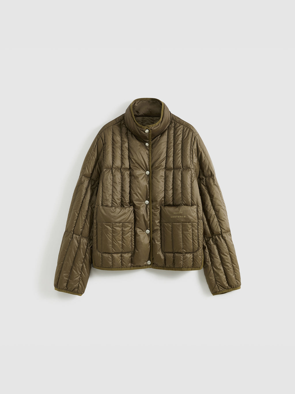 Stand Collar Short Down Jacket