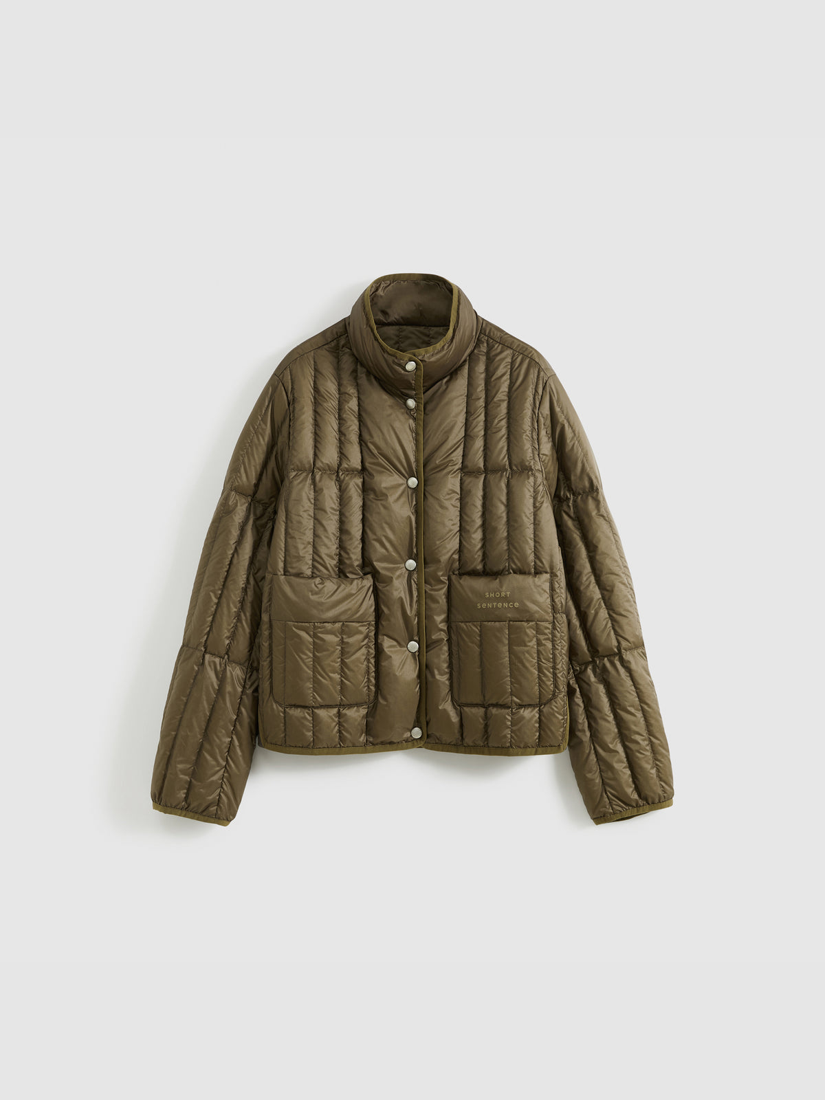 Stand Collar Short Down Jacket